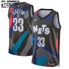 Dres Brooklyn Nets Nic Claxton Nike 2023-24 City Edition Crno Swingman - Dječji